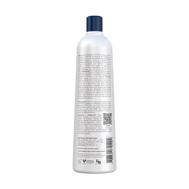 Emulsão Reveladora Cremosa 30Vol. Prismcolor 900ml