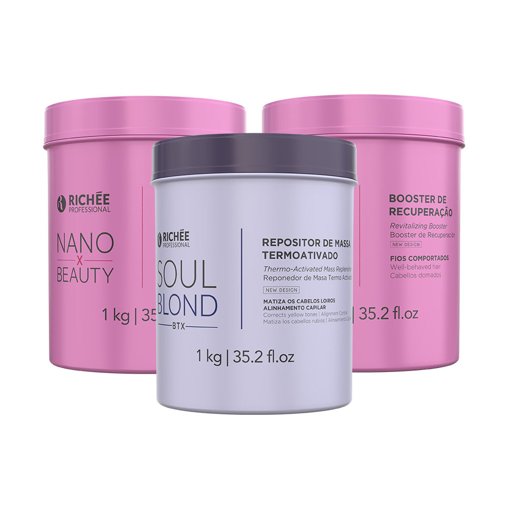 Richée Kit 2 Nano + Soul Blond (3x1Kg)