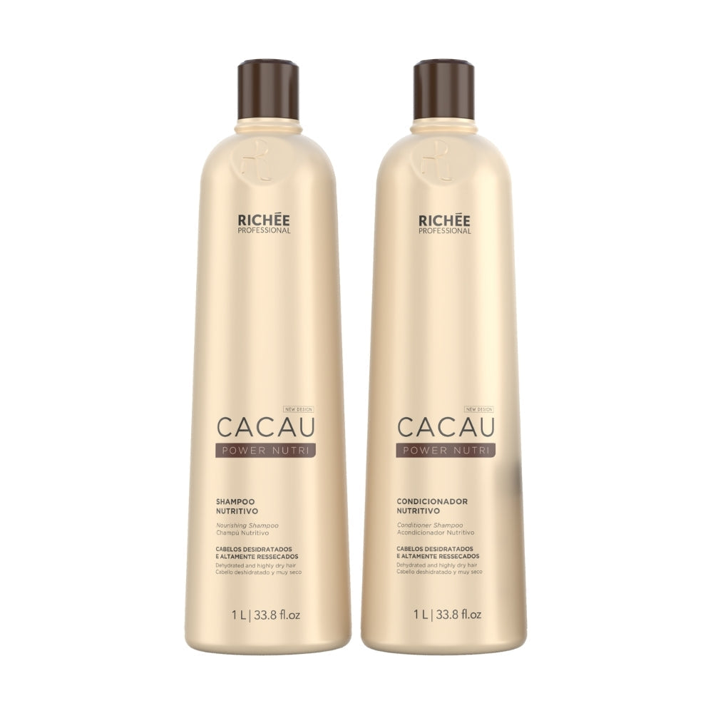 Kit Shampoo e Condicionador Cacau Power Nutri (2x1L)