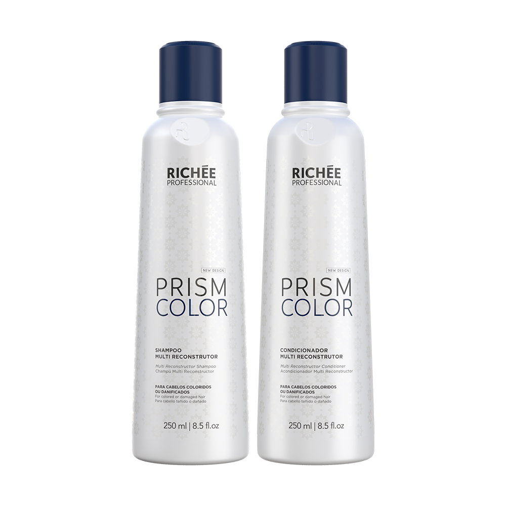 Kit Shampoo e Condicionador Multi Reconstrutor Prismcolor (2x250g)