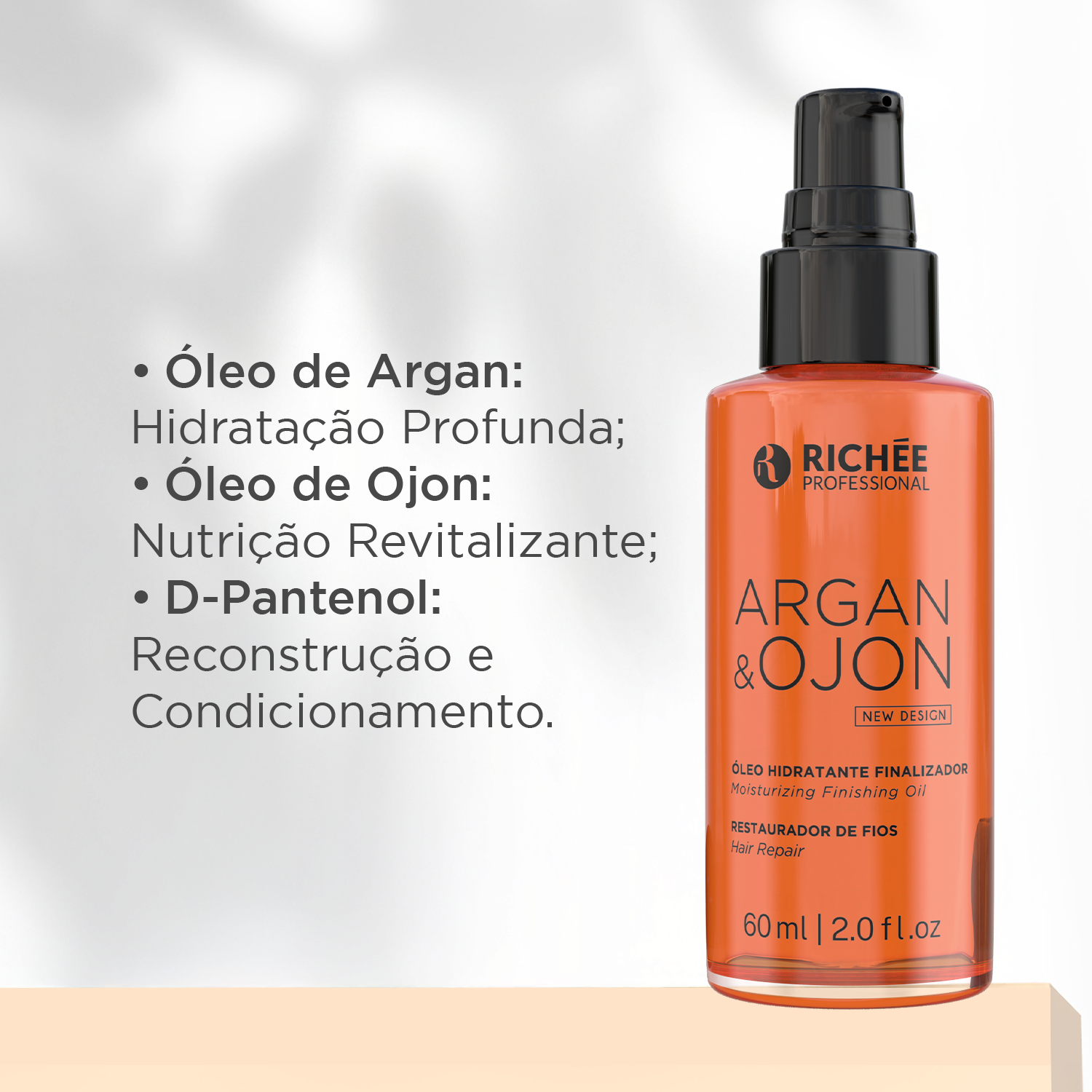 Oil Argan e Ojon 60ml