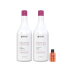 Kit Shampoo Antirresíduo + Texturizador Bioplástica (2x1L)  e Óleo Argan e Ojon 9ml