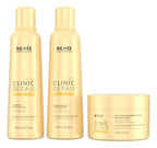 Kit Shampoo, Condicionador e Máscara Clinic Repair (3x250ml)