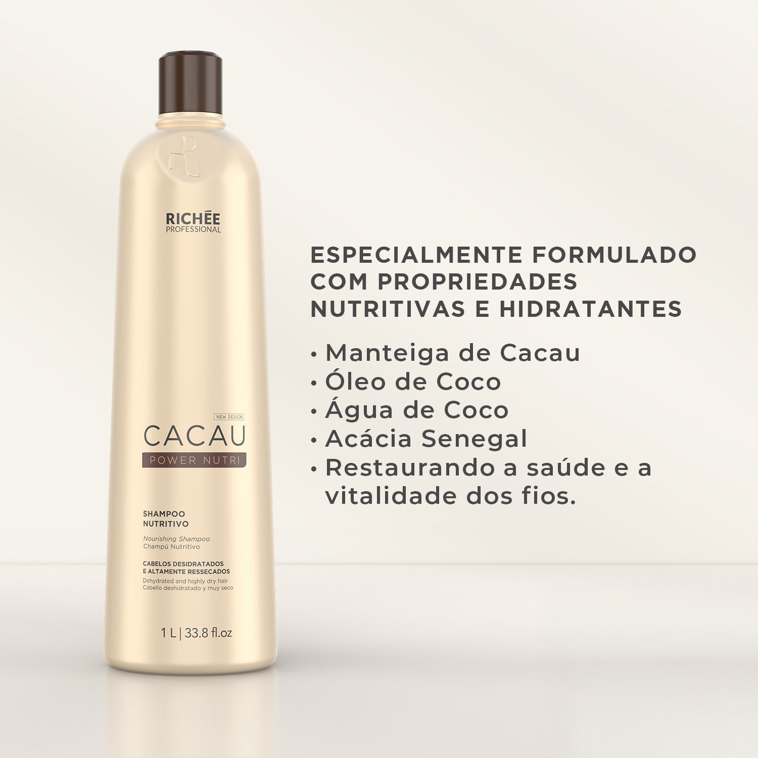 Shampoo Cacau Power Nutri 1L