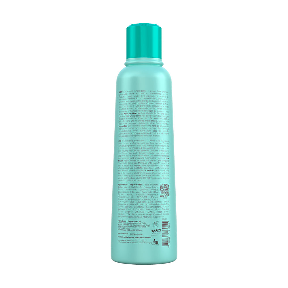 Shampoo Energizante  Detox Care 250ml