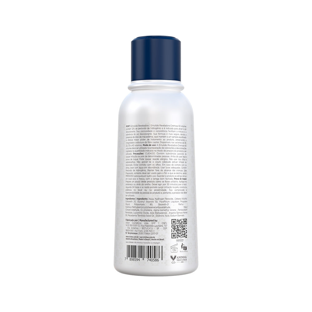 Emulsão Reveladora Cremosa 40Vol. Prismcolor 90ml