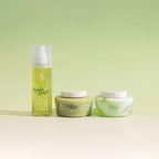 Kit Esfoliante, Geleia e Body Splash Pistache