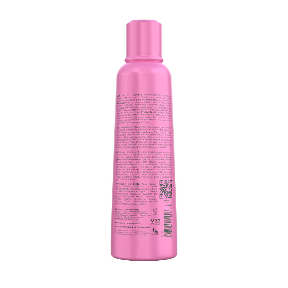 Richée Nano Repair Shampoo Antirresíduo 250ml