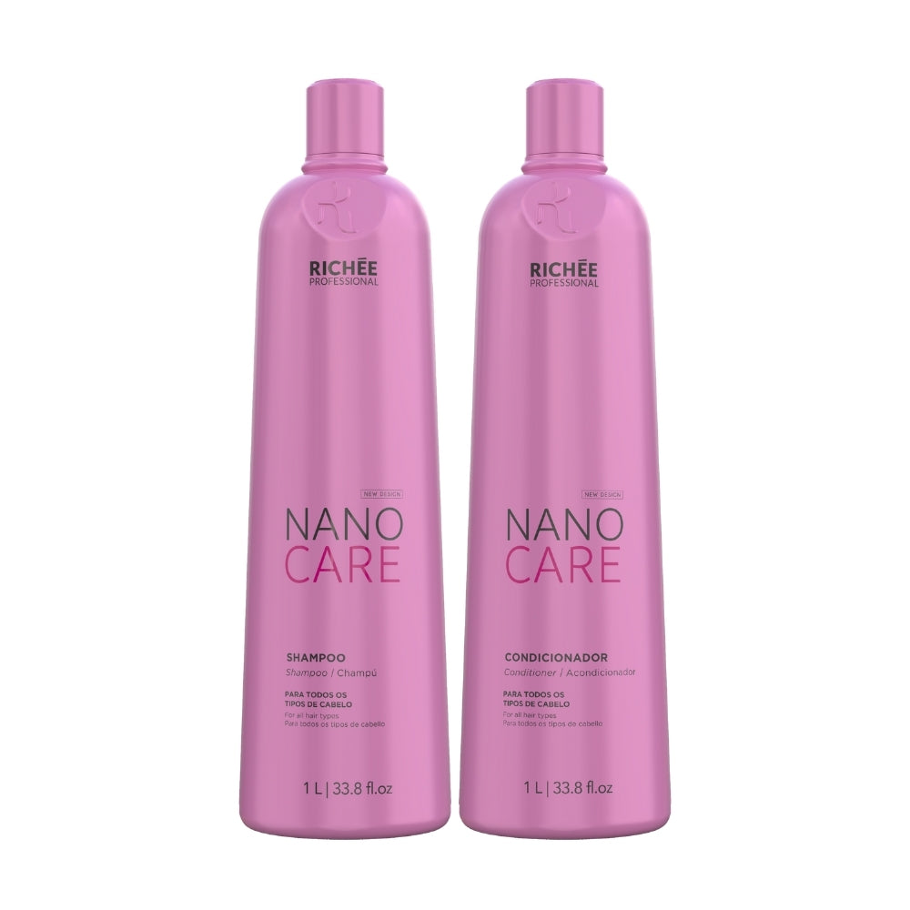 Richée Nano Care Repair Kit Shampoo e Condicionador Profissional (2x1L)