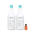 Kit Shampoo e Condicionador Bioplástica (2x1L) e Óleo Argan e Ojon 9ml