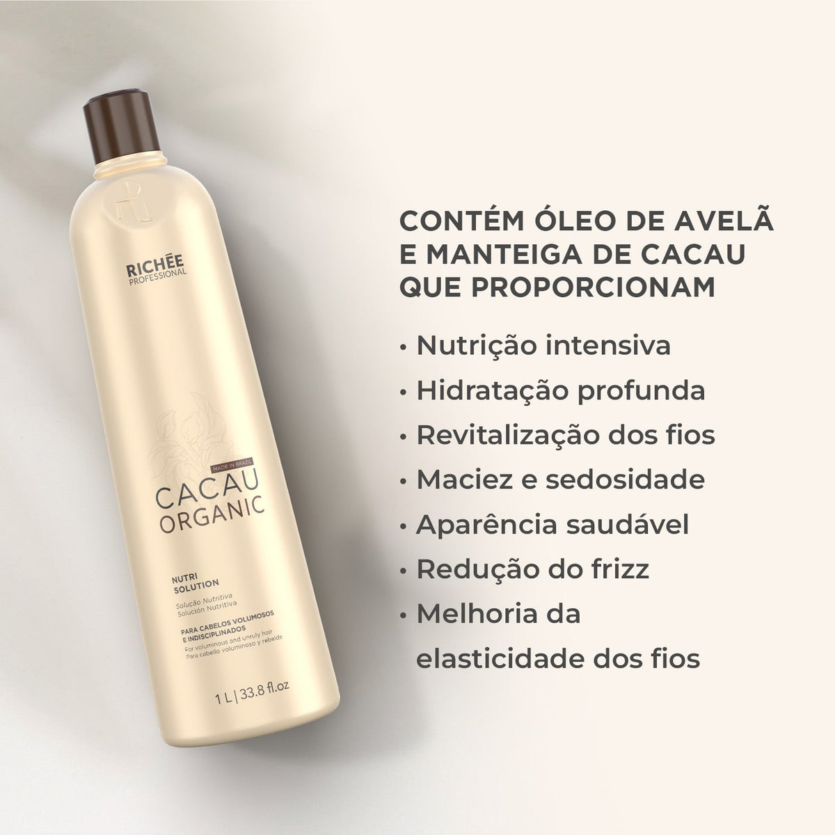 Nutri Solution Cacau Organic 1 litro