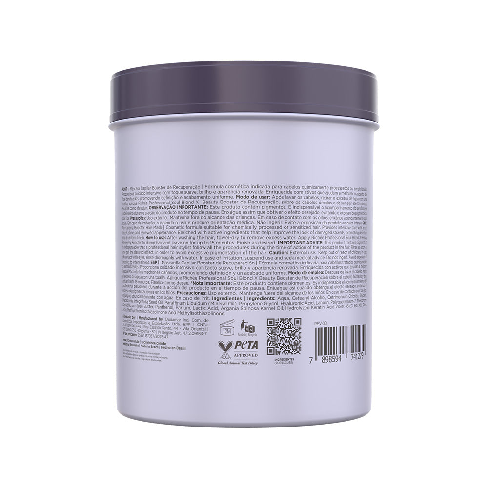 Booster de Revitalização Soul Blond X Beauty 1Kg