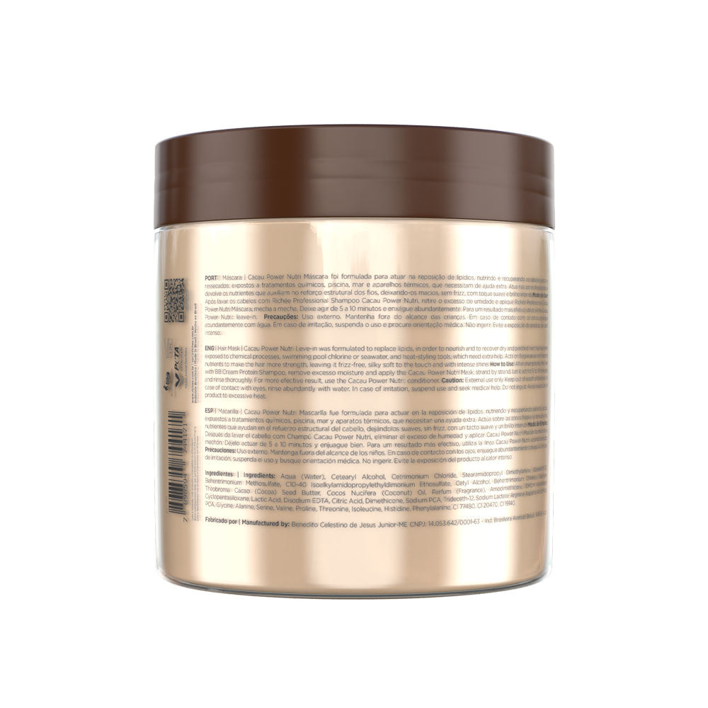 Máscara Cacau Power Nutri 500g