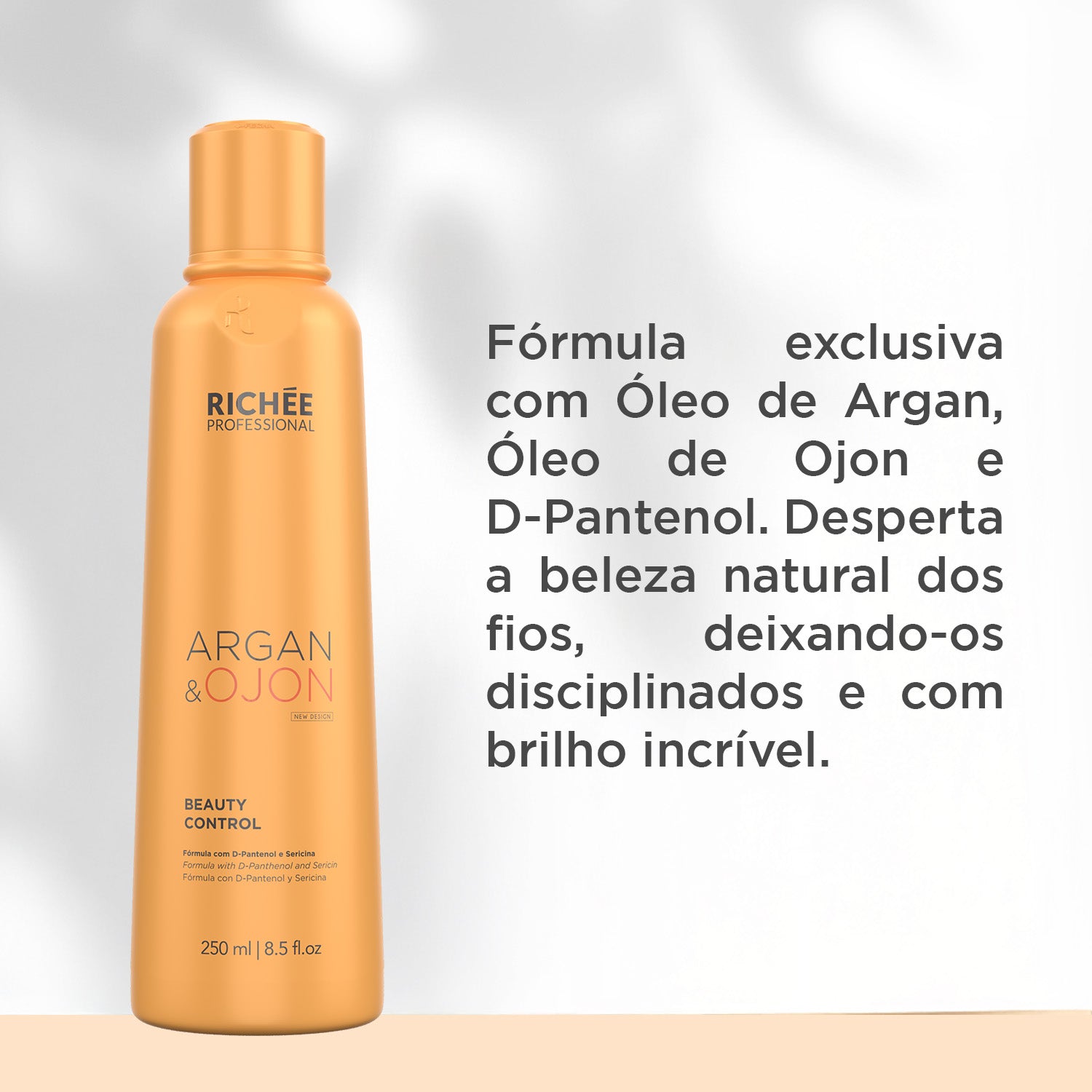 Kit Sh. Ant., Beauty Control e Masc. Argan e Ojon (3x250ml)