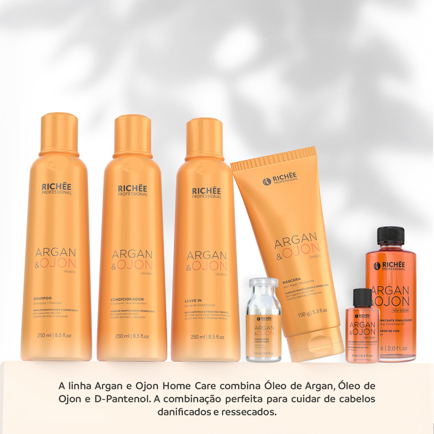 Richée Argan e Ojon Óleo Display 12 unidades de 9ml