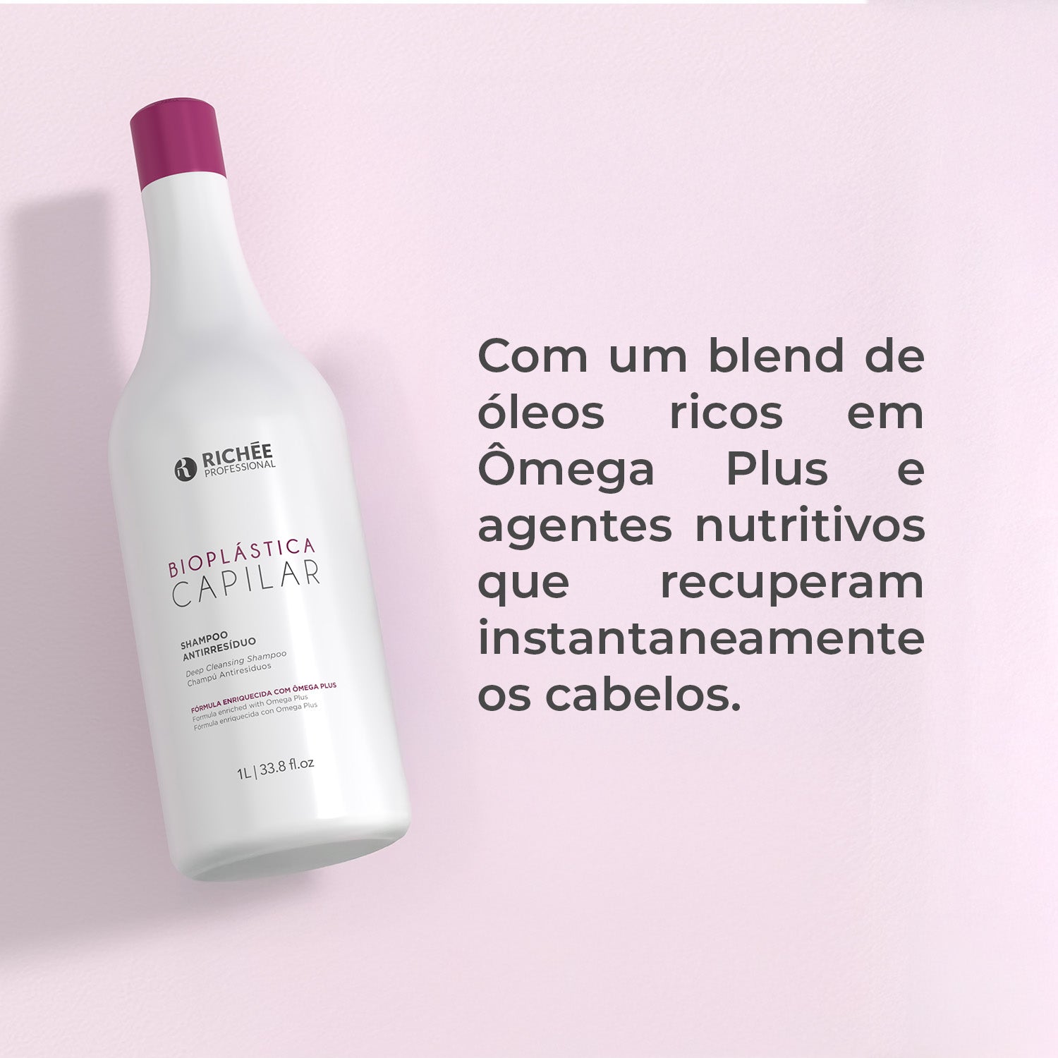 Kit Shampoo Antirresíduo + Texturizador Bioplástica (2x1L)