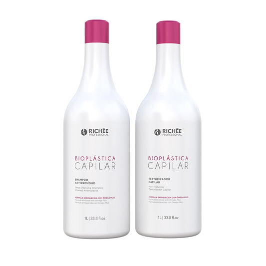 Richée Bioplástica Kit Defrizante Profissional (2x1L)