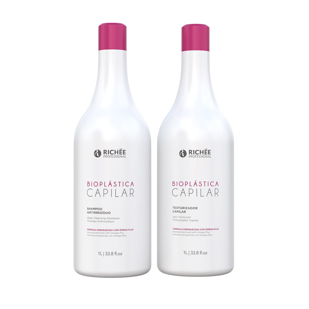 Richée Bioplástica Kit Defrizante Profissional (2x1L)