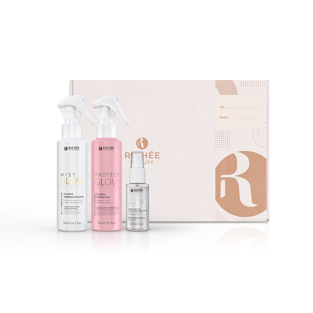 Kit Richée Mist Glow Protect Glow e Oil Glow