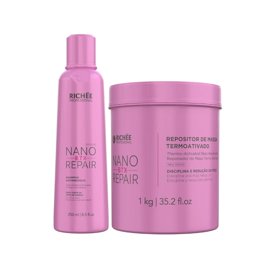 Richée Nano Repair Kit Shampoo e Repositor de Massa