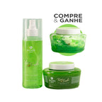 Kit Esfoliante, Body Splash e Geleia Hidratante Kiwi