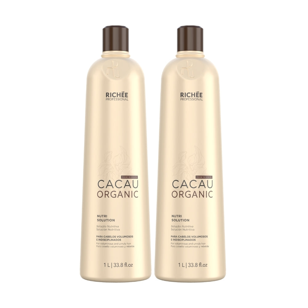Kit 2 Cacau Organic Nutri Solution 1 litro