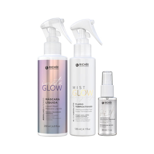 Kit Richée Insta Glow Mist Glow e Oil Glow