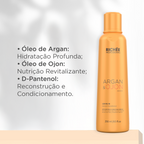 Richée Argan e Ojon Kit Shampoo Condicionador Máscara e Leave-in