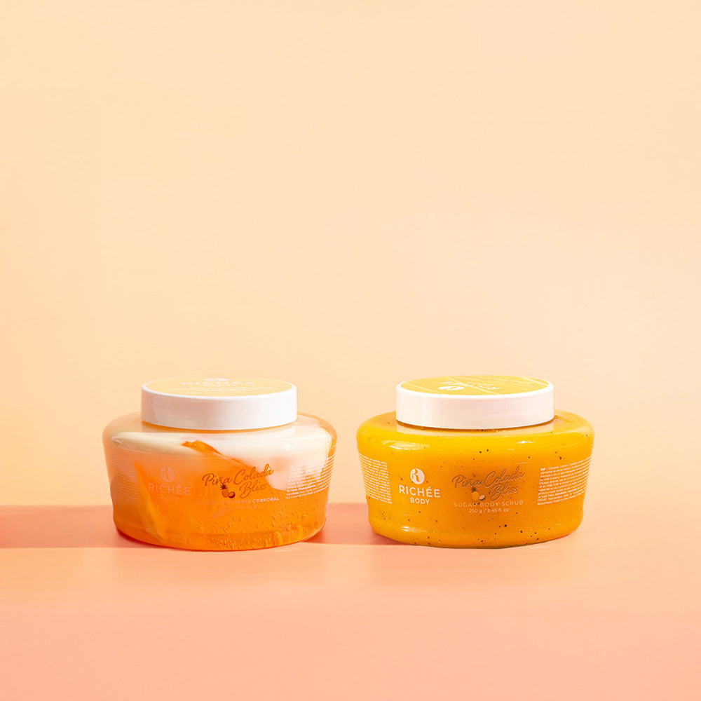 Kit Geleia Hidratante e Esfoliante Piña Colada
