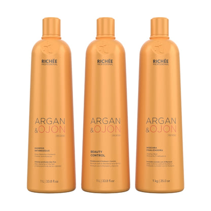 Richée Argan e Ojon Kit Defrizante Profissional (3x1L)