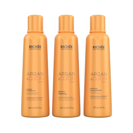 Richée Argan e Ojon Kit Defrizante (3x250ml)