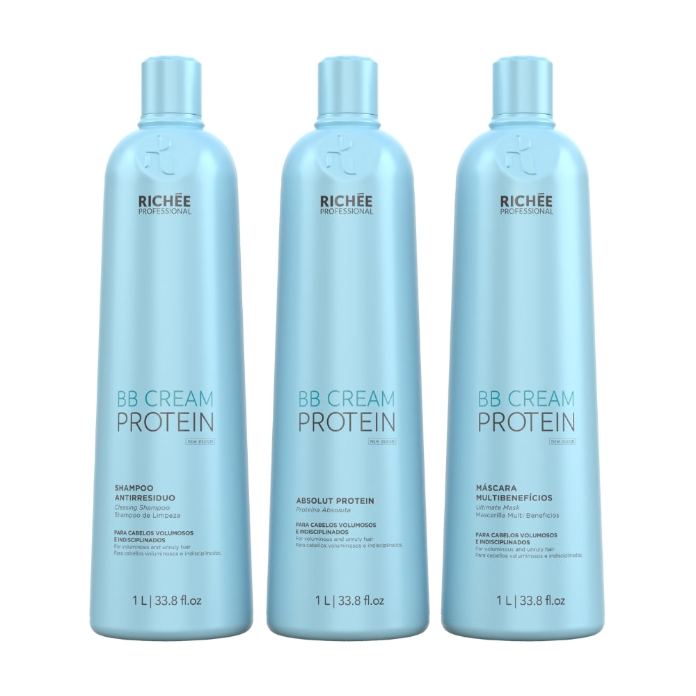 Richée BB Cream Kit Defrizante Profissional (3x1L)