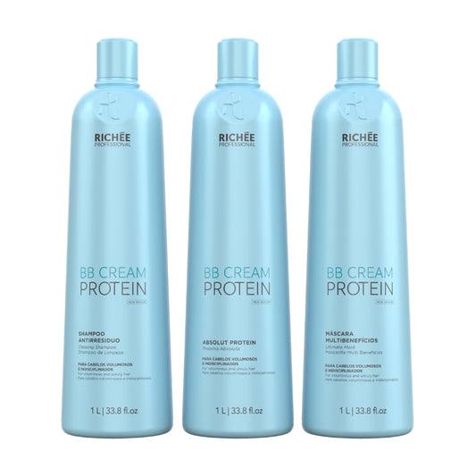 Richée BB Cream Kit Defrizante Profissional (3x1L)