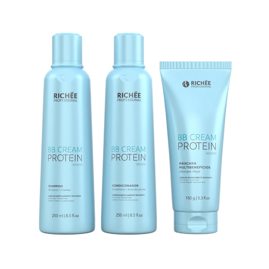 Richée BB Cream Kit Shampoo Condicionador e Máscara