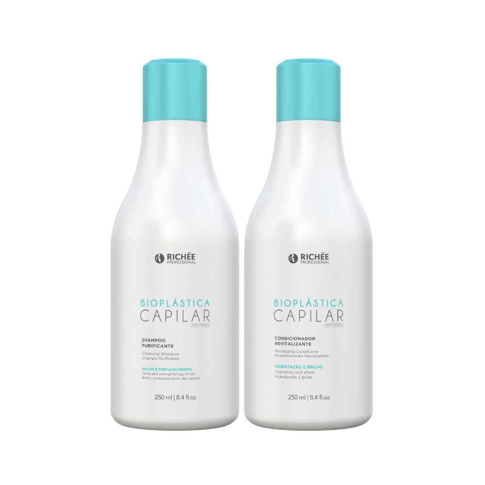 Richée Bioplástica Kit Shampoo e Condicionador (2x250ml)