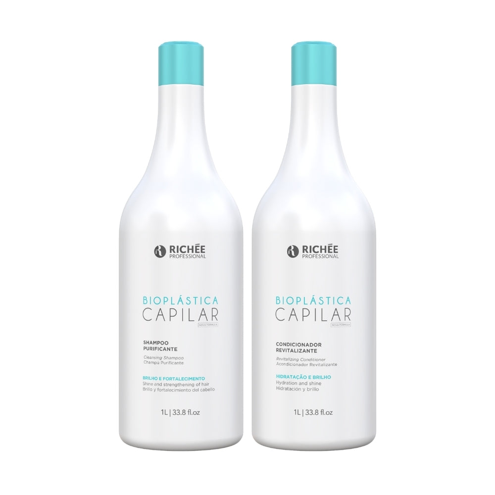 Richée Bioplástica Kit Shampoo e Condicionador Profissional (2x1L)