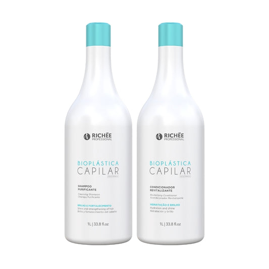 Richée Bioplástica Kit Shampoo e Condicionador Profissional (2x1L)