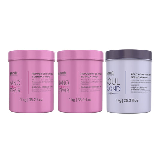 Richée Kit 2 Nano + Soul Blond (3x1Kg)