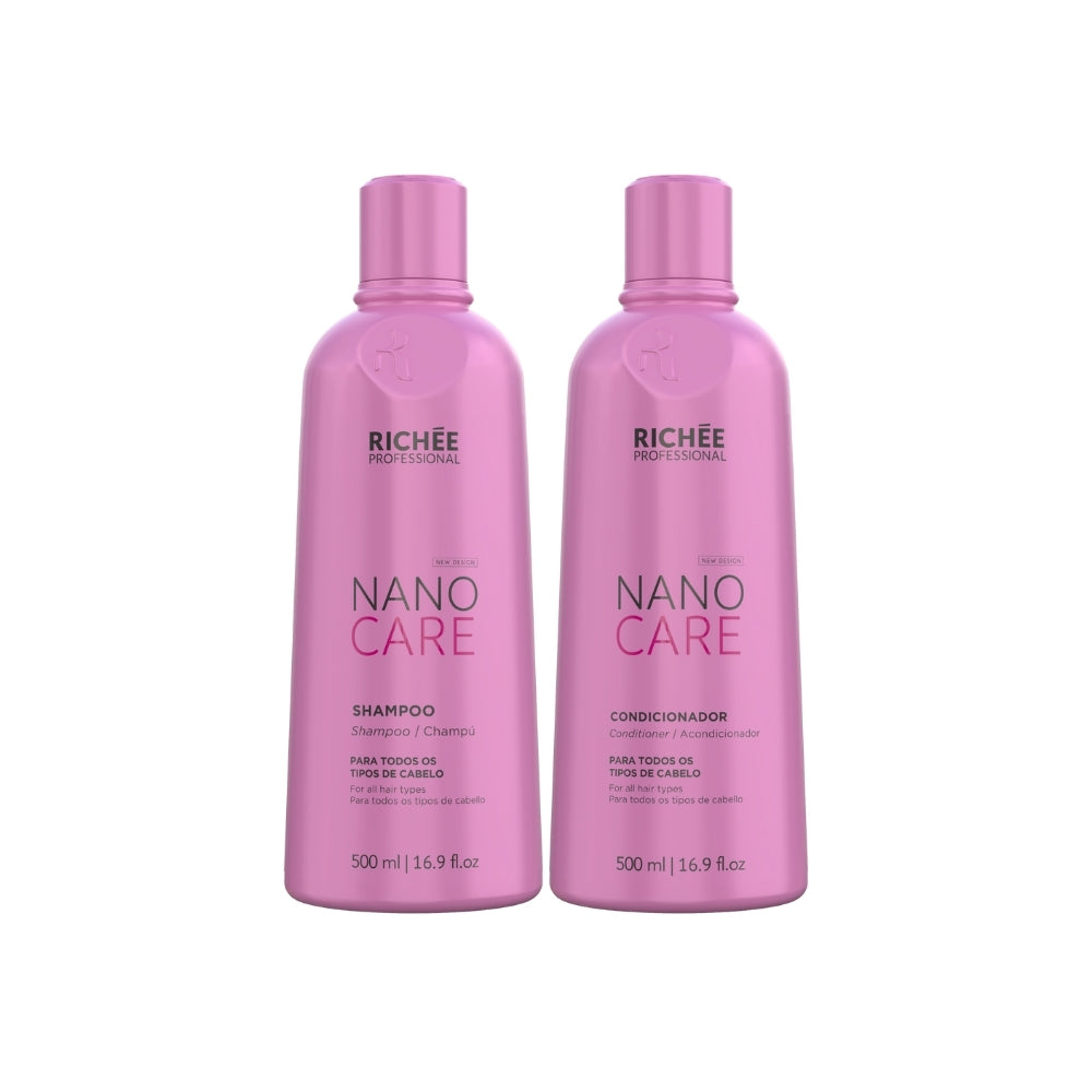 Richée Kit Nano Care Shampoo e Condicionador 500ml