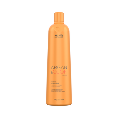 Richée Argan e Ojon Shampoo Antirresíduo 1L