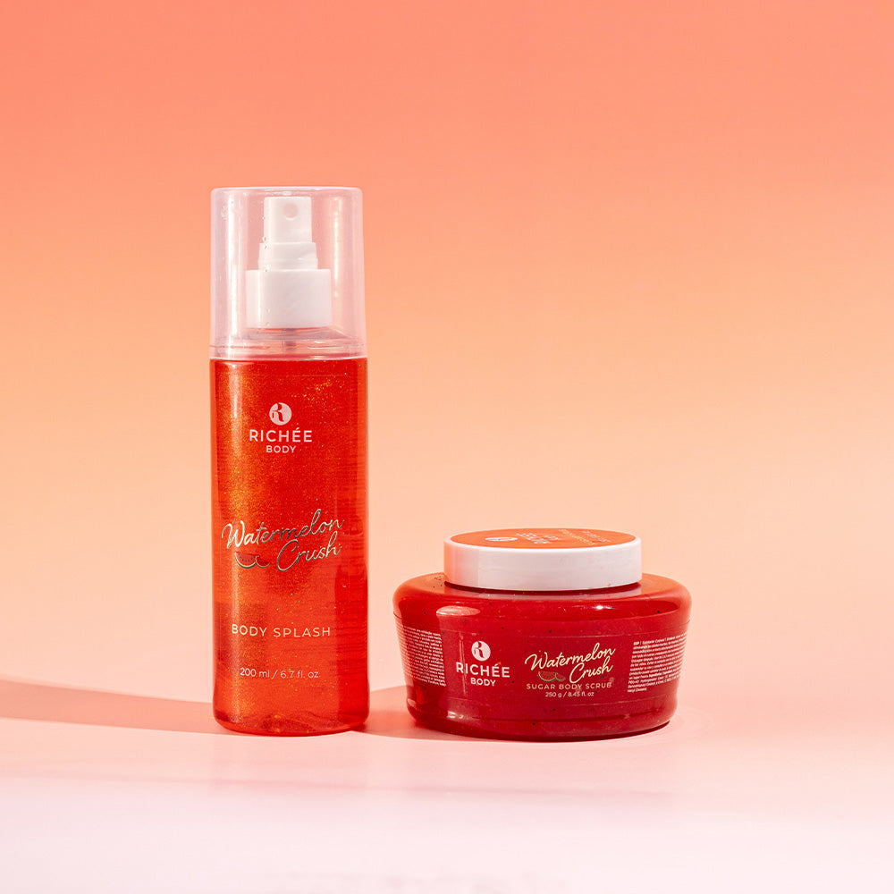 Kit Esfoliante e Body Splash Watermelon