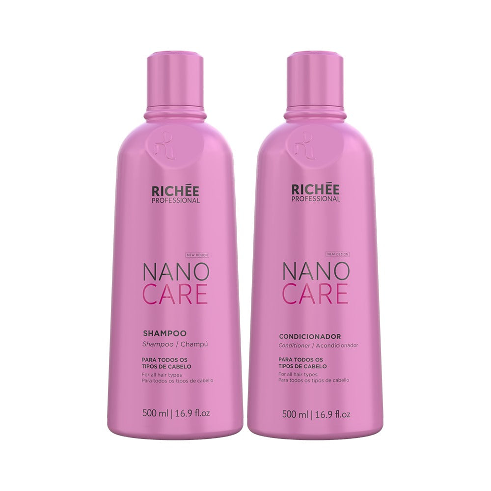 Kit Shampoo e Condicionador Nano Care 500ml