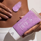 Kit Esfoliante, Gel de Banho, Hidratante e Body Splash Uva