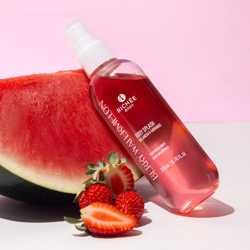 Body Splash Morango e Melancia 200ml
