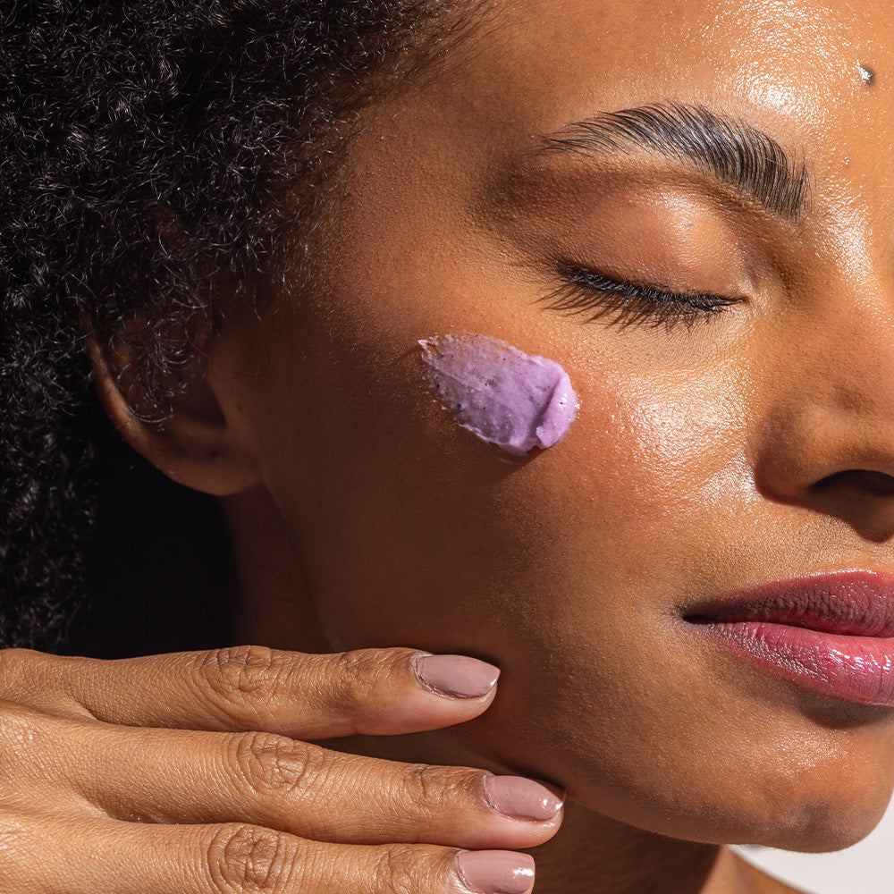 Kit Esfoliante, Gel de Banho, Hidratante e Body Splash Uva