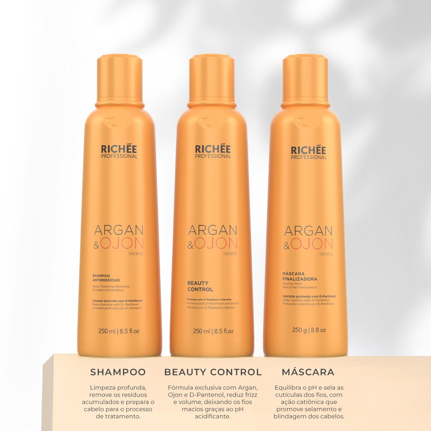 Shampoo Antirresíduo Argan e Ojon 250ml