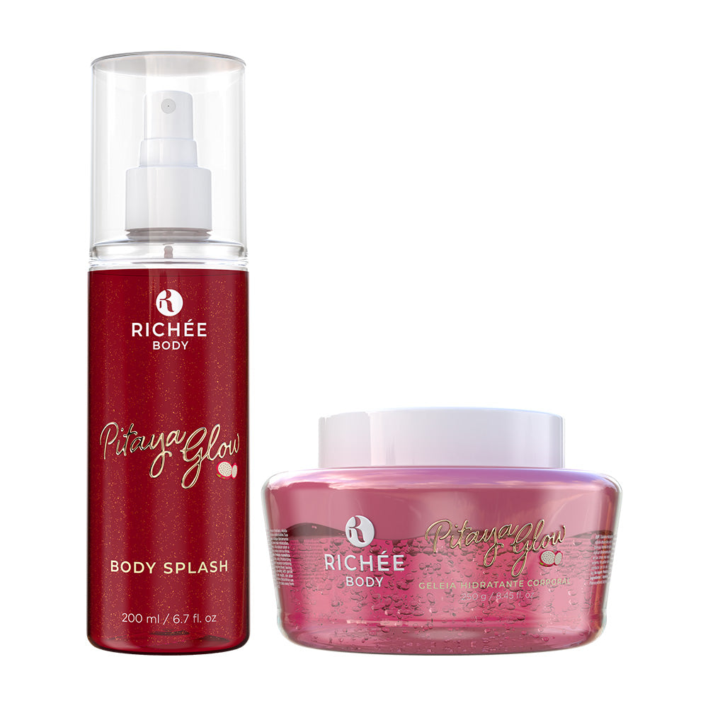 Kit Geleia Hidratante e Body Splash Pitaya