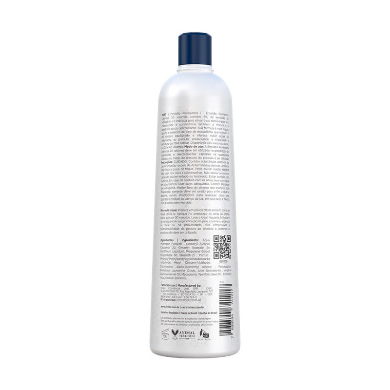 Emulsão Reveladora Cremosa 20 Vol. Prismcolor 900ml