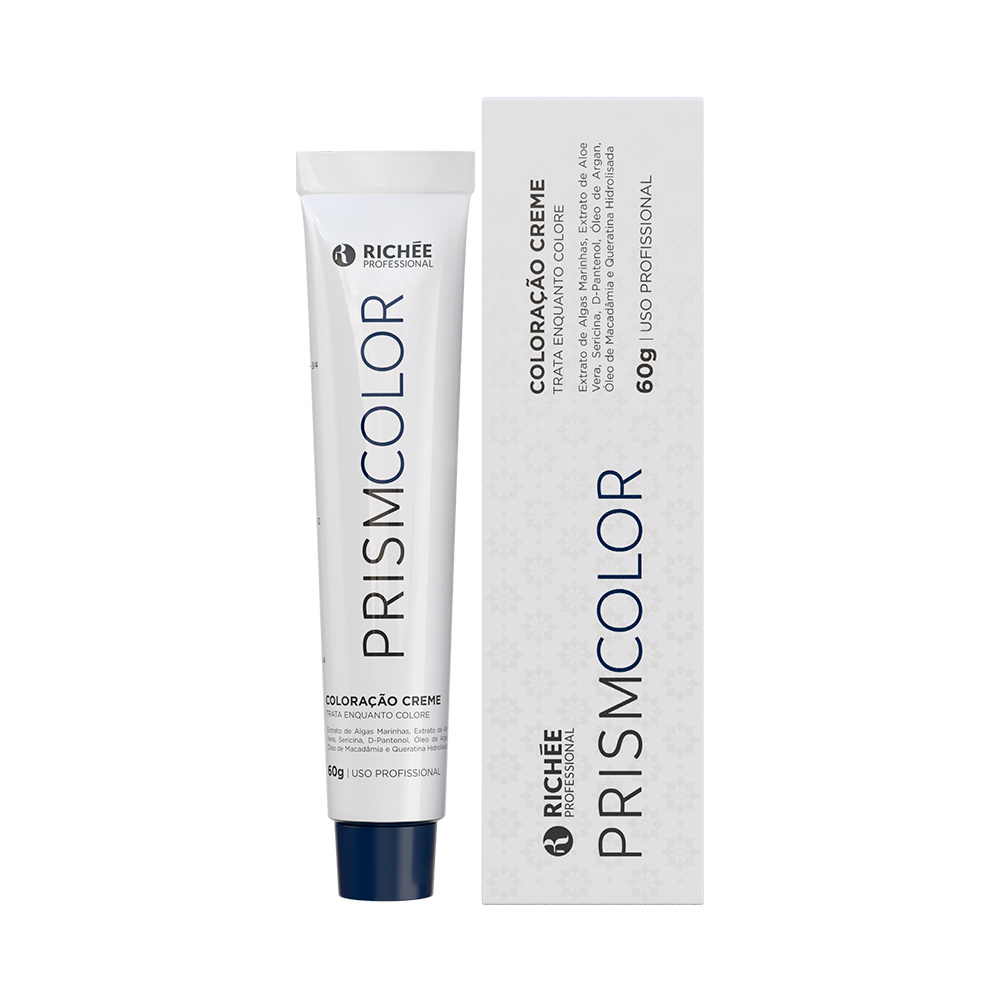 Coloração 8.1 Louro Claro Cinza Prismcolor 60g