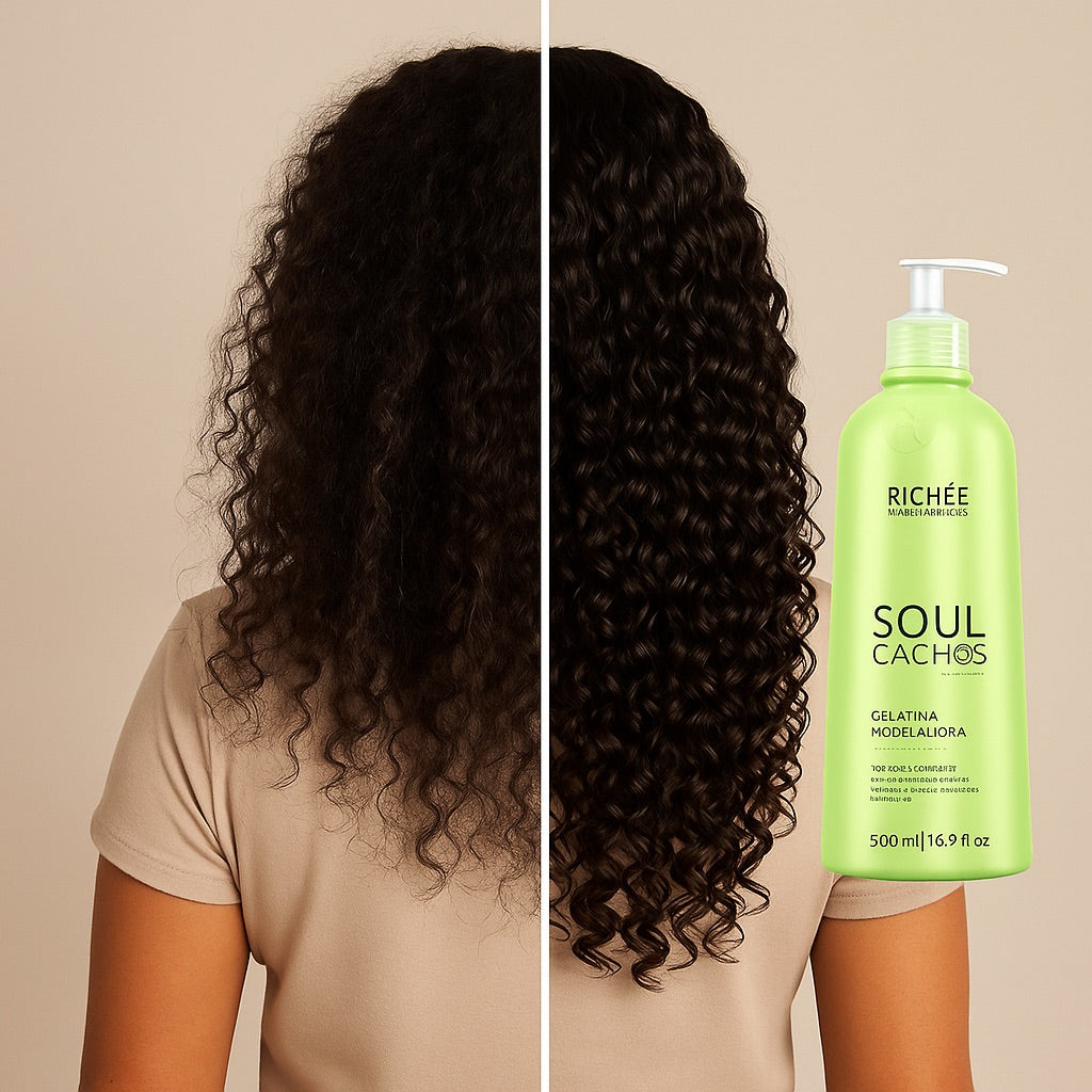 Gelatina Modelador Soul Cachos Gelatina 500ml